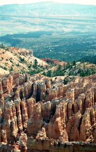 Another view of Bryce Canyon, Utah.